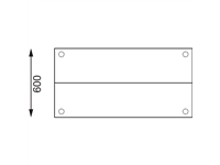 Een Vogue RVS werktafel met wandplanken 120cm koop je bij Supplierz BV