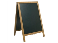 Buy your Securit Duplo teakhouten stoepbord 85x55cm at Supplierz BV