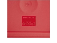 Vous pouvez acheter un Couvercle carré rouge petit Hygiplas chez Supplierz BV