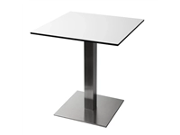 Vous pouvez acheter un Pied de table carré inox Bolero chez Supplierz BV