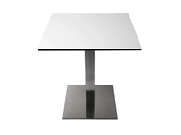 Vous pouvez acheter un Pied de table carré inox Bolero chez Supplierz BV