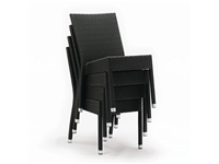 Buy your Bolero polyrotan stoelen antraciet (4 stuks) at Supplierz BV