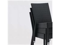 Buy your Bolero polyrotan stoelen antraciet (4 stuks) at Supplierz BV