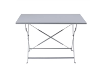 Vous pouvez acheter un Table de terrasse pliable Bolero grise 1100 x 700mm chez Supplierz BV