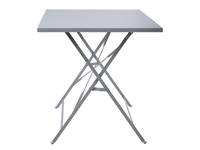 Vous pouvez acheter un Table de terrasse pliable Bolero grise 1100 x 700mm chez Supplierz BV