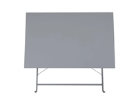 Vous pouvez acheter un Table de terrasse pliable Bolero grise 1100 x 700mm chez Supplierz BV