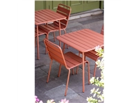 Buy your Bolero Terracotta vierkante stalen lattentafel - 700 mm at Supplierz BV