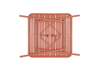 Buy your Bolero Terracotta vierkante stalen lattentafel - 700 mm at Supplierz BV