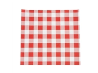 Een Rood Gingham vetvrij papier 25x25cm (200 stuks) koop je bij Supplierz BV