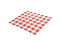 Een Rood Gingham vetvrij papier 25x25cm (200 stuks) koop je bij Supplierz BV