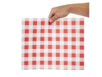 Een Rood Gingham vetvrij papier 31x38cm (200 stuks) koop je bij Supplierz BV