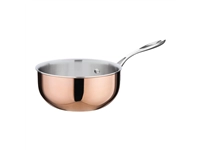 Buy your Vogue Triwall koperen inductie sauteuse conisch 20cm at Supplierz BV