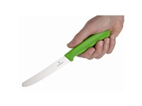 Een Victorinox gekarteld tomatenmes groen 11cm koop je bij Supplierz BV