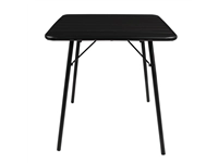 Een Bolero vierkante stalen tafel zwart 70cm koop je bij Supplierz BV