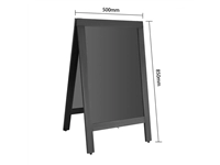 Buy your Olympia stoepplank zwart houten frame 500x850mm at Supplierz BV