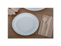 Een Fiesta Compostable composteerbare bagasse borden 17,9cm (50 stuks) koop je bij Supplierz BV