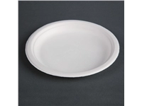 Een Fiesta Compostable composteerbare bagasse borden 17,9cm (50 stuks) koop je bij Supplierz BV