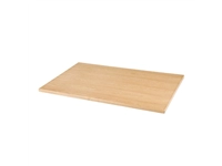 Vous pouvez acheter un Plateau de table rectangulaire pré-percé coloris frêne naturel Bolero 700 x 1100mm chez Supplierz BV