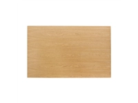 Vous pouvez acheter un Plateau de table rectangulaire pré-percé coloris frêne naturel Bolero 700 x 1100mm chez Supplierz BV