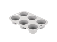 Een Vogue flexibele silicone muffinvorm 6 cups koop je bij Supplierz BV