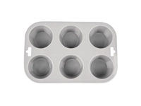 Een Vogue flexibele silicone muffinvorm 6 cups koop je bij Supplierz BV