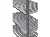 Een Cambro stelling 183cm hoog 4 planken - 54cm diep - 107cm breed koop je bij Supplierz BV