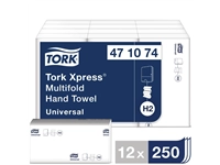 Een Tork Z-gevouwen handdoeken 1-laags wit (12 stuks) koop je bij Supplierz BV