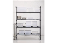 Buy your Cambro stelling 183cm hoog 4 schappen - 61cm diep - 137,5cm breed at Supplierz BV