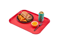 Vous pouvez acheter un Plateau en polypropylène Fast Food Cambro rouge 410 mm chez Supplierz BV