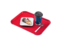 Vous pouvez acheter un Plateau en polypropylène Fast Food Cambro rouge 410 mm chez Supplierz BV