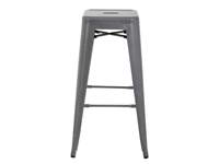 Sie können einen Bolero Bistro Stahlhocker Gun Metal Grey (4 Stück) bei Supplierz BV kaufen