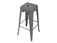 Sie können einen Bolero Bistro Stahlhocker Gun Metal Grey (4 Stück) bei Supplierz BV kaufen