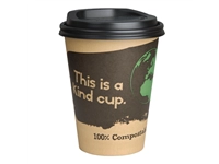 Buy your Fiesta Compostable composteerbare koffiebekers enkelwandig bruin 34cl (1000 stuks) at Supplierz BV