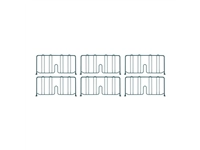 Vous pouvez acheter un Séparateurs d'étagère Super Erecta Metro 460 x 203mm (lot de 4) chez Supplierz BV