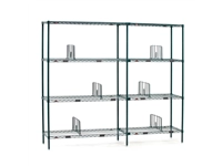 Vous pouvez acheter un Séparateurs d'étagère Super Erecta Metro 460 x 203mm (lot de 4) chez Supplierz BV