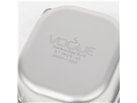 Vous pouvez acheter un Bac inox 18/10 GN 1/6 professionnel Vogue 65mm chez Supplierz BV