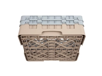 Vous pouvez acheter un Casier à verres 16 compartiments Camrack Cambro beige hauteur max 133mm chez Supplierz BV