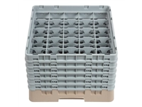 Een Cambro Camrack vaatwaskorf met 25 compartimenten max. glashoogte 29,8cm koop je bij Supplierz BV