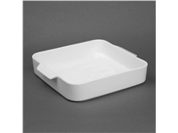 Sie können einen Olympia Whiteware Quadratische Bratform mit Griffen 260x225x50mm (2 Stück) bei Supplierz BV kaufen