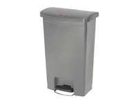 Een Rubbermaid Slim Jim pedaalemmer grijs 50L koop je bij Supplierz BV