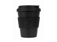 Een Kerr & Napier Ecoffee Cup herbruikbare bamboe koffiebeker zwart 340ml koop je bij Supplierz BV