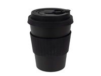 Een Kerr & Napier Ecoffee Cup herbruikbare bamboe koffiebeker zwart 340ml koop je bij Supplierz BV