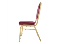 Buy your Bolero Regal stapelstoelen bordeauxrood (4 stuks) at Supplierz BV