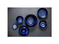 Een Olympia Luna Midnight Blue Coupe Bowls 160 mm (Pak Van 6) koop je bij Supplierz BV