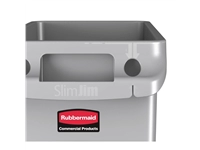 Een Rubbermaid Slim Jim container met luchtsleuven 60L koop je bij Supplierz BV