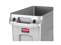 Een Rubbermaid Slim Jim container met luchtsleuven 60L koop je bij Supplierz BV