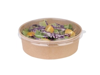 Een Fiesta Compostable ronde kraft saladeschaal 50cl (300 stuks) koop je bij Supplierz BV