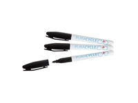 Buy your Puracycle gifvrije permanentmarkers zwart (3 stuks) at Supplierz BV