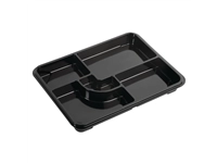 Vous pouvez acheter un Plateaux repas recyclables Bento Faerch 263 x 201 mm (lot de 90) chez Supplierz BV