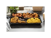 Vous pouvez acheter un Plateaux repas recyclables Bento Faerch 263 x 201 mm (lot de 90) chez Supplierz BV